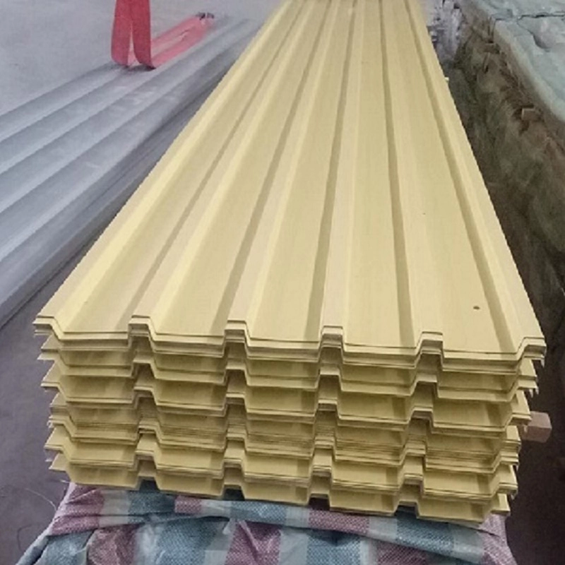 Lembaran Atap Baja berlapis warna