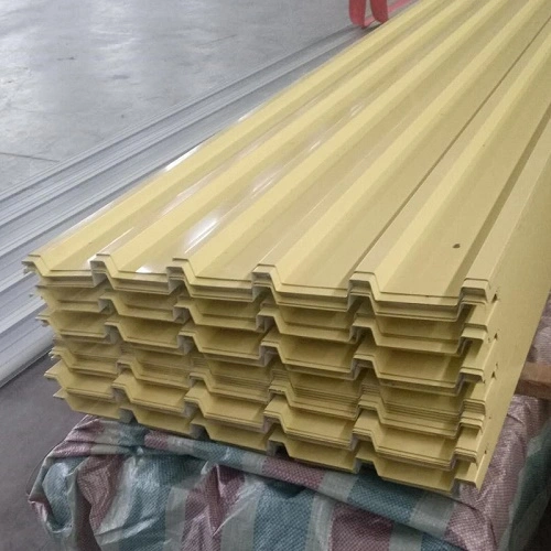 Panel Atap Baja berlapis warna